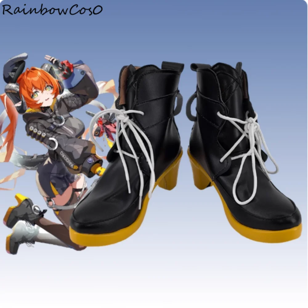 

Orphie Magnusson Magus Zenless Zone Zero Cosplay Shoes Boots Game Anime Party Halloween RainbowCos0 W5248