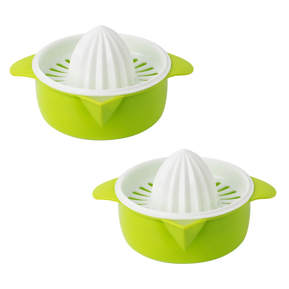 

2Pcs Manual Fruit Juicers Portable Orange Lemon Squeezers Labor Saving Practical Hand Press Tools for Home Picnic