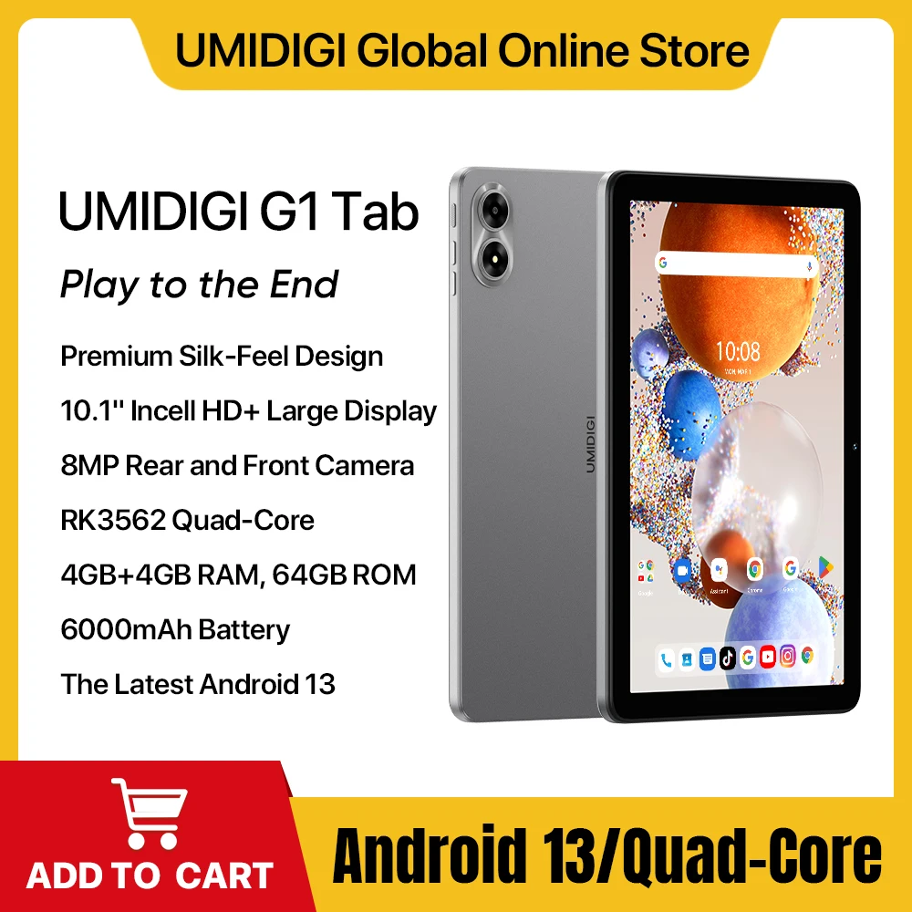 UMIDIGI-G1 Tablet Android 13 10.1 