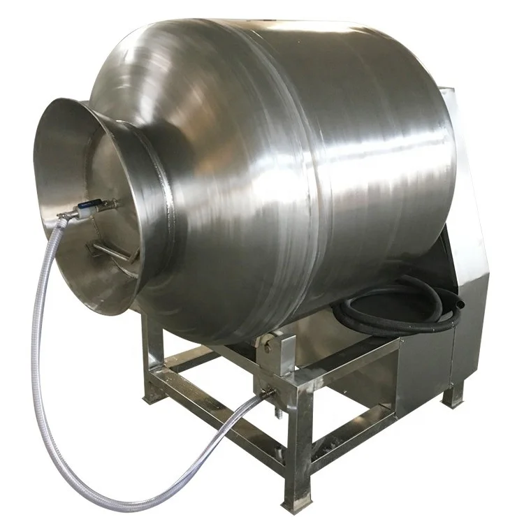 304 stainless steel vacuum roll kneading marinator meat processing tumbler marinating machine good price for beef mutton pork