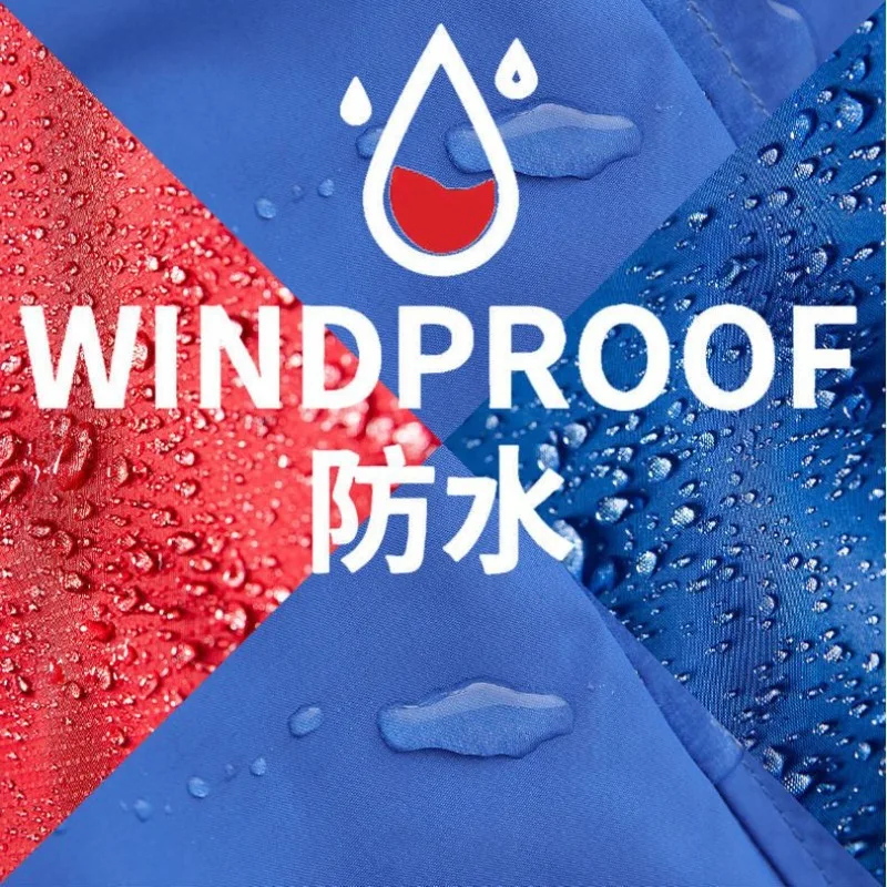 سترة حرارية شتوية للرجال، معطف سميك مبطن بالصوف مقاوم للماء ومقاوم للرياح، سترة متينة مقاومة للبرد في الهواء الطلق #4