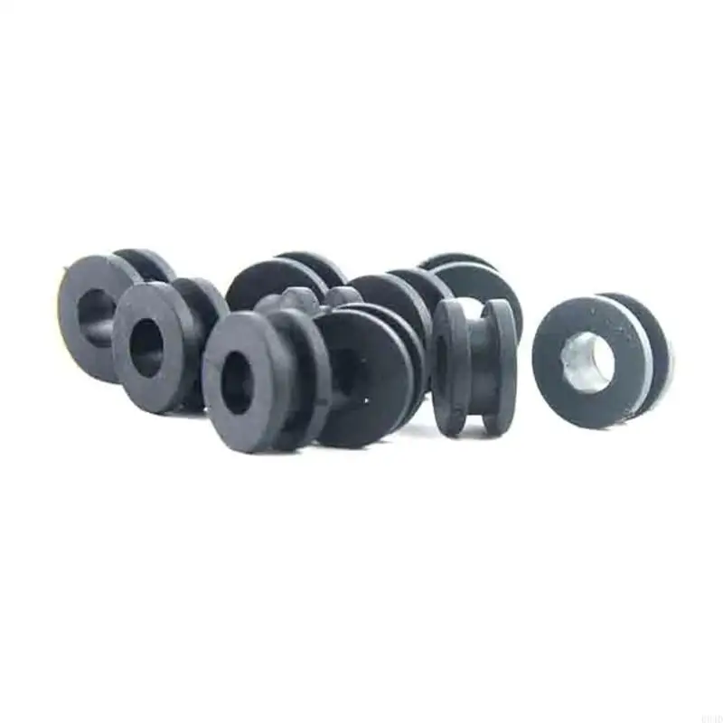 094d 10pcs Gummi -Grommet -Sortiment Gummi -Jugendliche für CBR 600RR 600 F4 F4I 250R 600F 125R