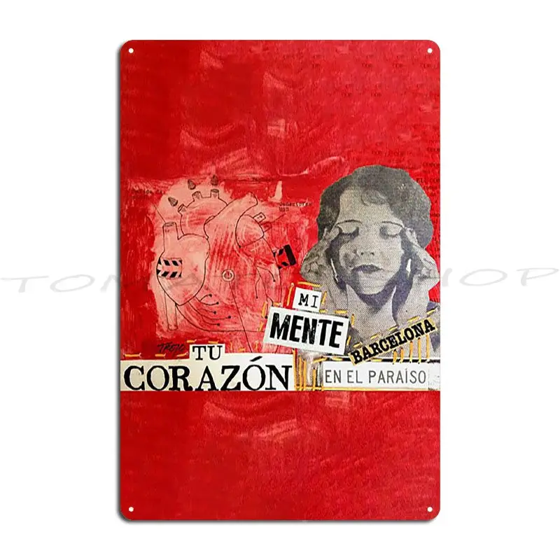 Women On The Verge Of A Nervous Breakdown Tomoko Aran I'm In Love Los Secretos A Tu Lado album 2000 Metal Plaque Poster
