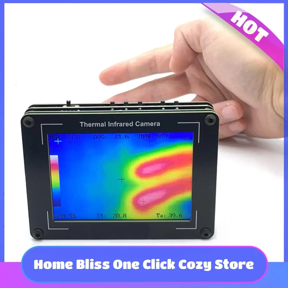 كاميرا حرارية تعمل بالأشعة تحت الحمراء مقاس 3.5 بوصة -40-450 ℃ قياس 32x24 بكسل التصوير الحراري بالأشعة تحت الحمراء التصوير بالأشعة تحت الحمراء للفحص #1
