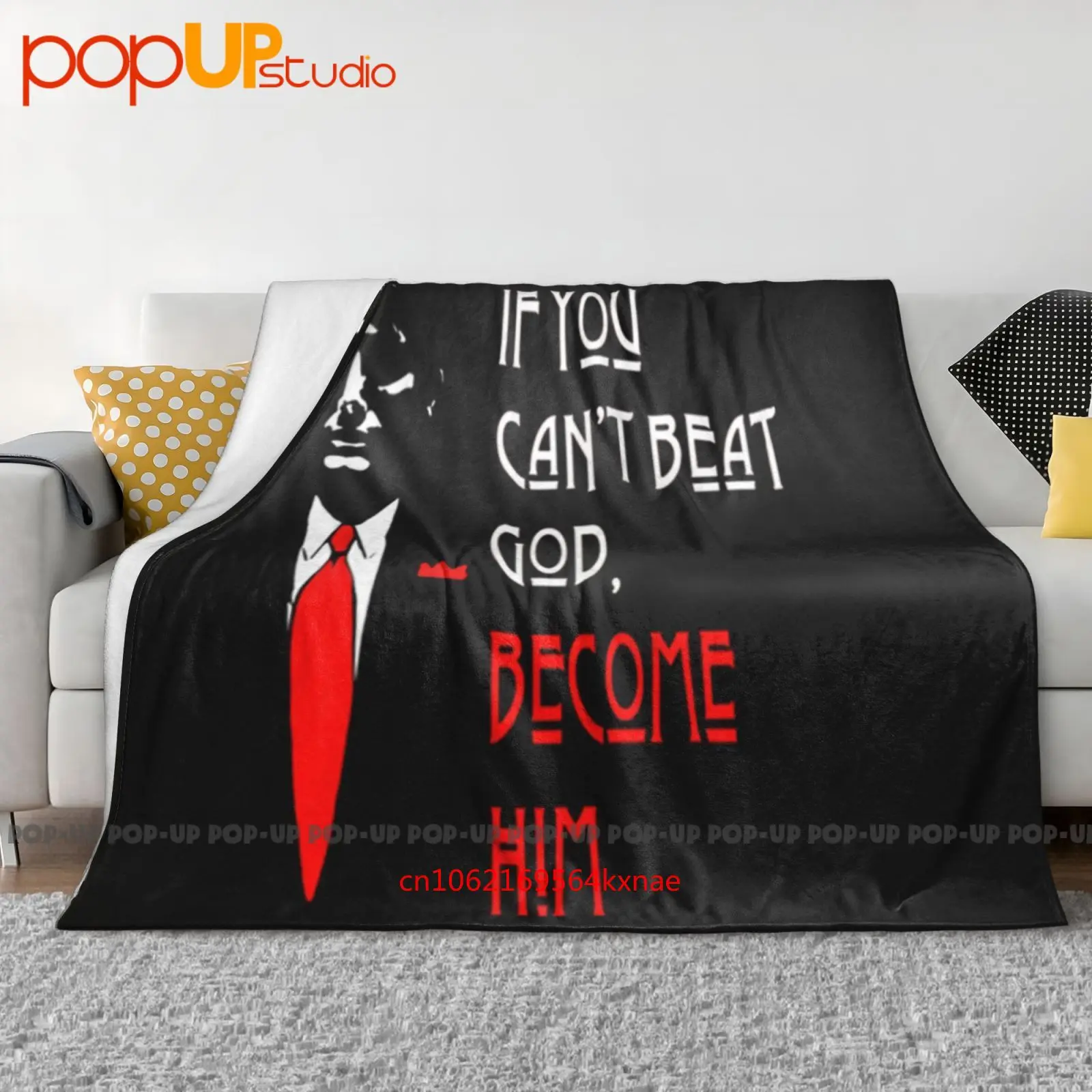 If You Cant Beat God Ultra-Soft Blanket Quilt Winter Sofa Cover Bed Covers