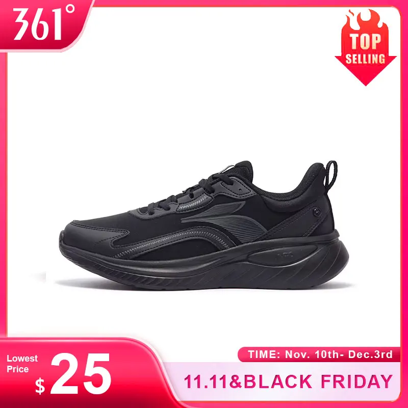 

Мужские беговые кроссовки 361 градусов SoftFlow 3, осенние кожаные легкие амортизирующие кроссовки для фитнеса и поездок, мужские 672432232