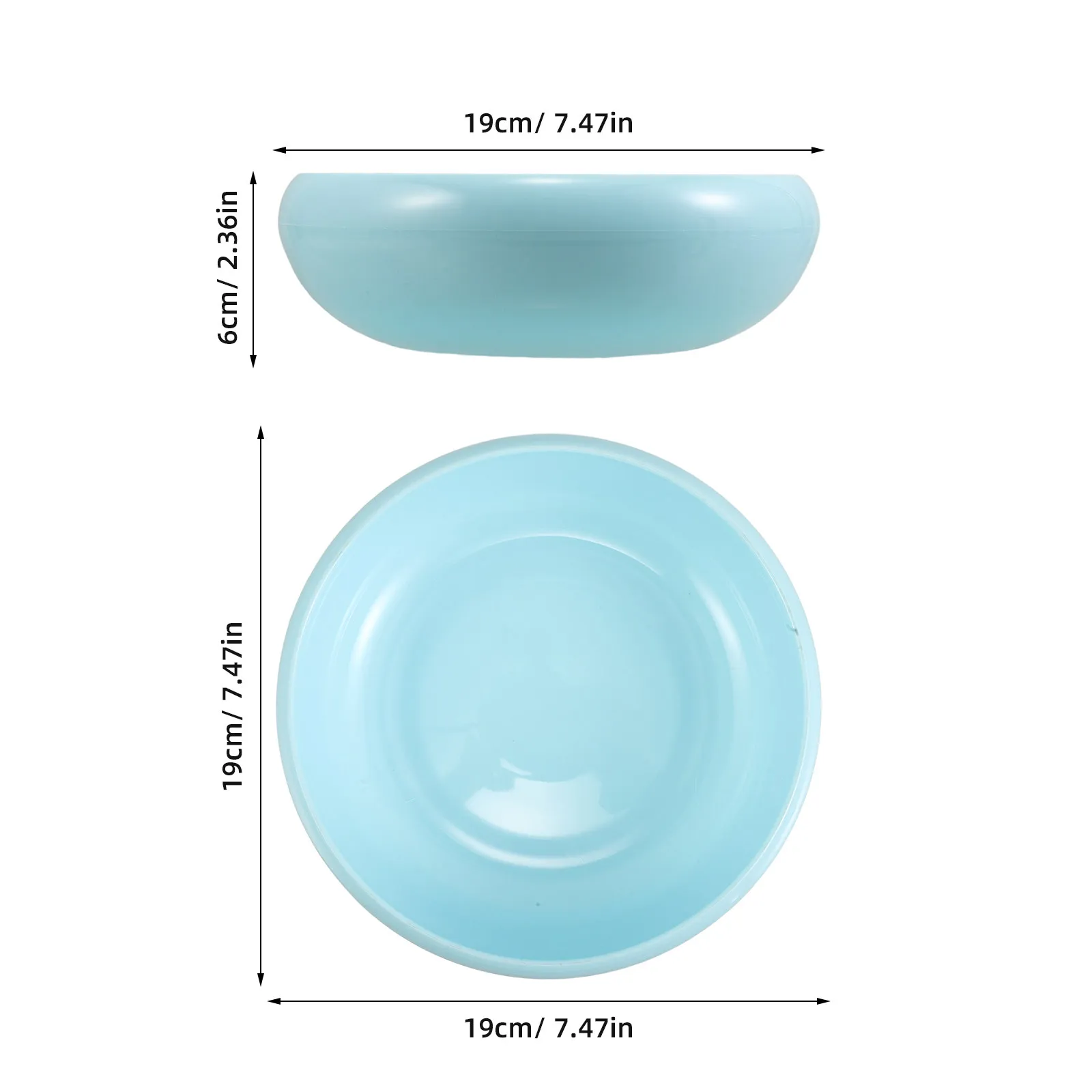 Plastic Imitation Jade Brush Washer Ink Dish for Calligraphy Painting Brush Cleaning Bowl Spacious Easy to Clean Artistic