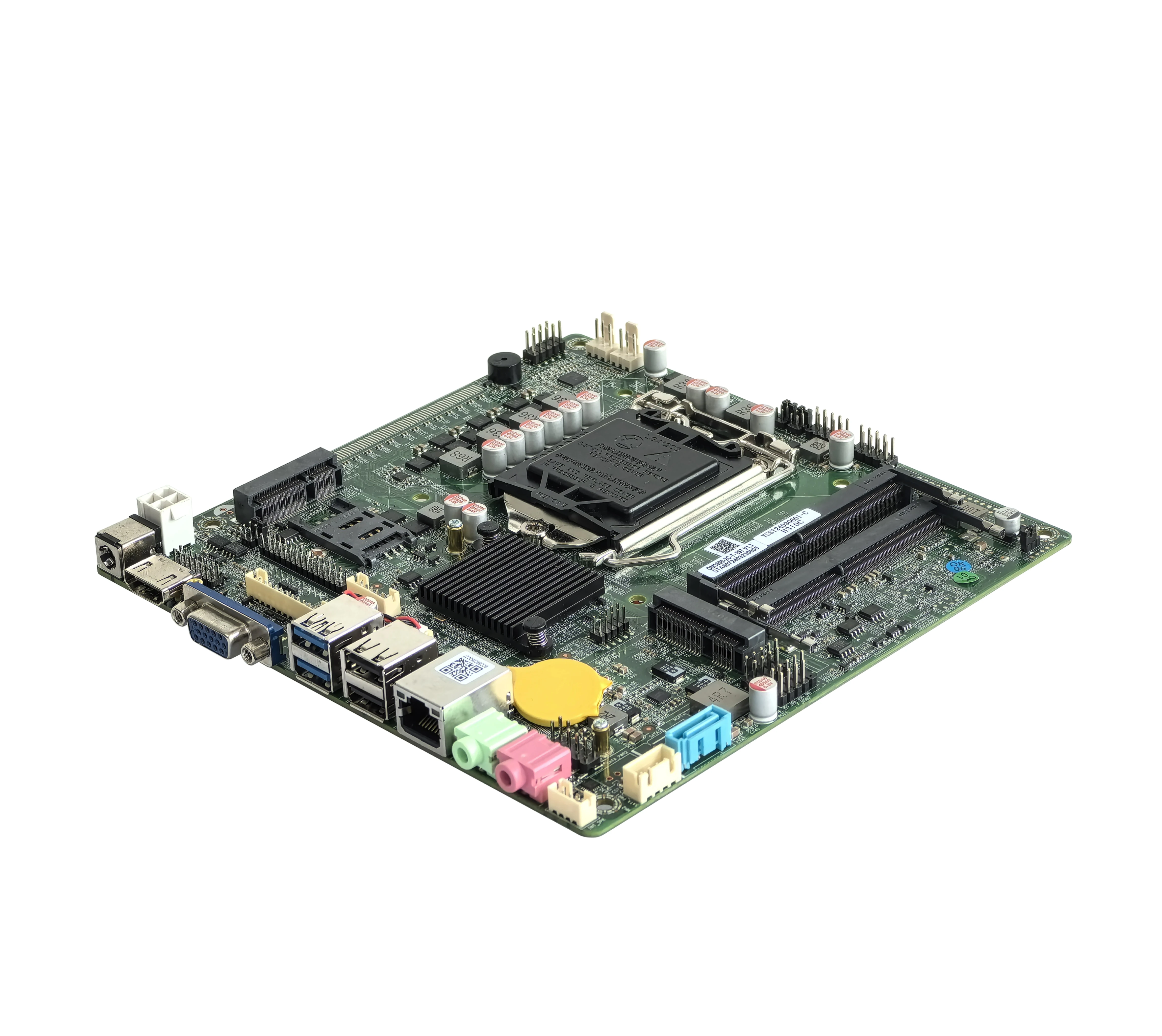 ELSKY Motherboard Independent I3i5i7 Processor 1151 motherboard DC Power good performance WIN10 Linux RS232 Motherboard H310