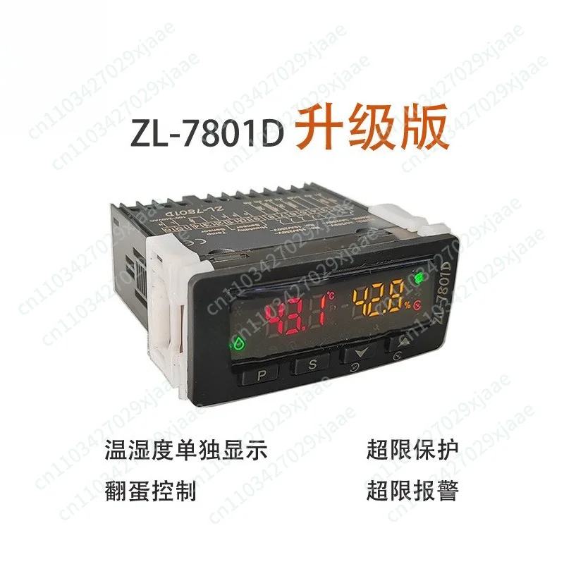

ZL-7801D, Egg, Incubator Controller, Hygrostat Thermostat, Temperature and Humidity Controller, Lilytech, Xm18