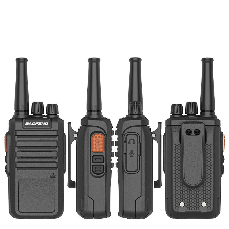 Baofeng BF-M4 Long Range Walkie Talkie UHF 400-470MHz Ham Two Way Radio Comunicador Transceiver for Hotel Camping