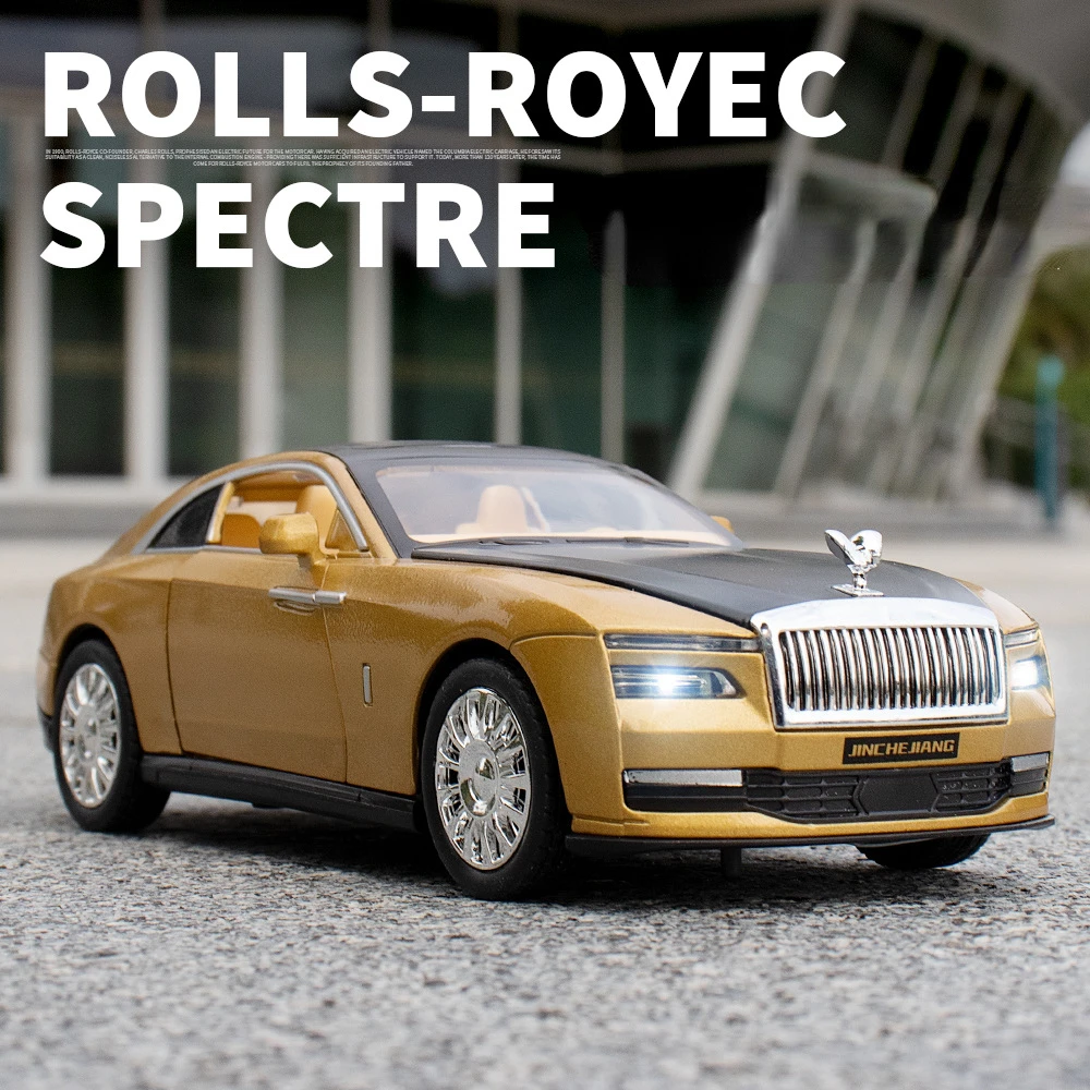 1:32 Rolls-Royce Spectre Phantom Legierung Autos Modell Spielzeug Diecast Metall Modelle Spielzeug Fahrzeug mit Zurückziehen Fahrzeug für Kinder Geschenk