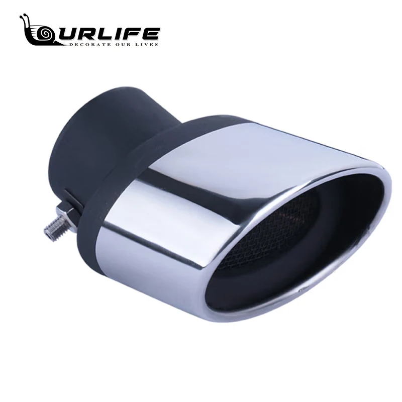 For Land Rover Discovery 5 L462 2017 2018 Stainless Steel Rear Exhaust Muffler Tail Tip End Pipe Car Styling Accessories