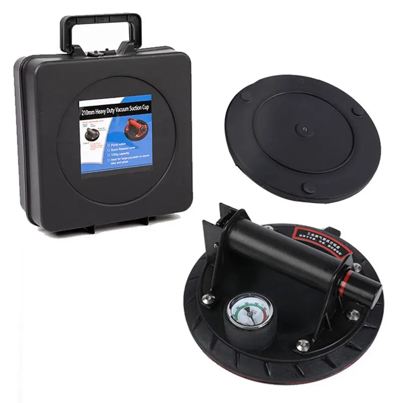 

AF89-Pressure Gauge Sucker Air Pump Type Glass Suction Cup Monitor Suction Cup Tool Industrial Grade Suction Cups