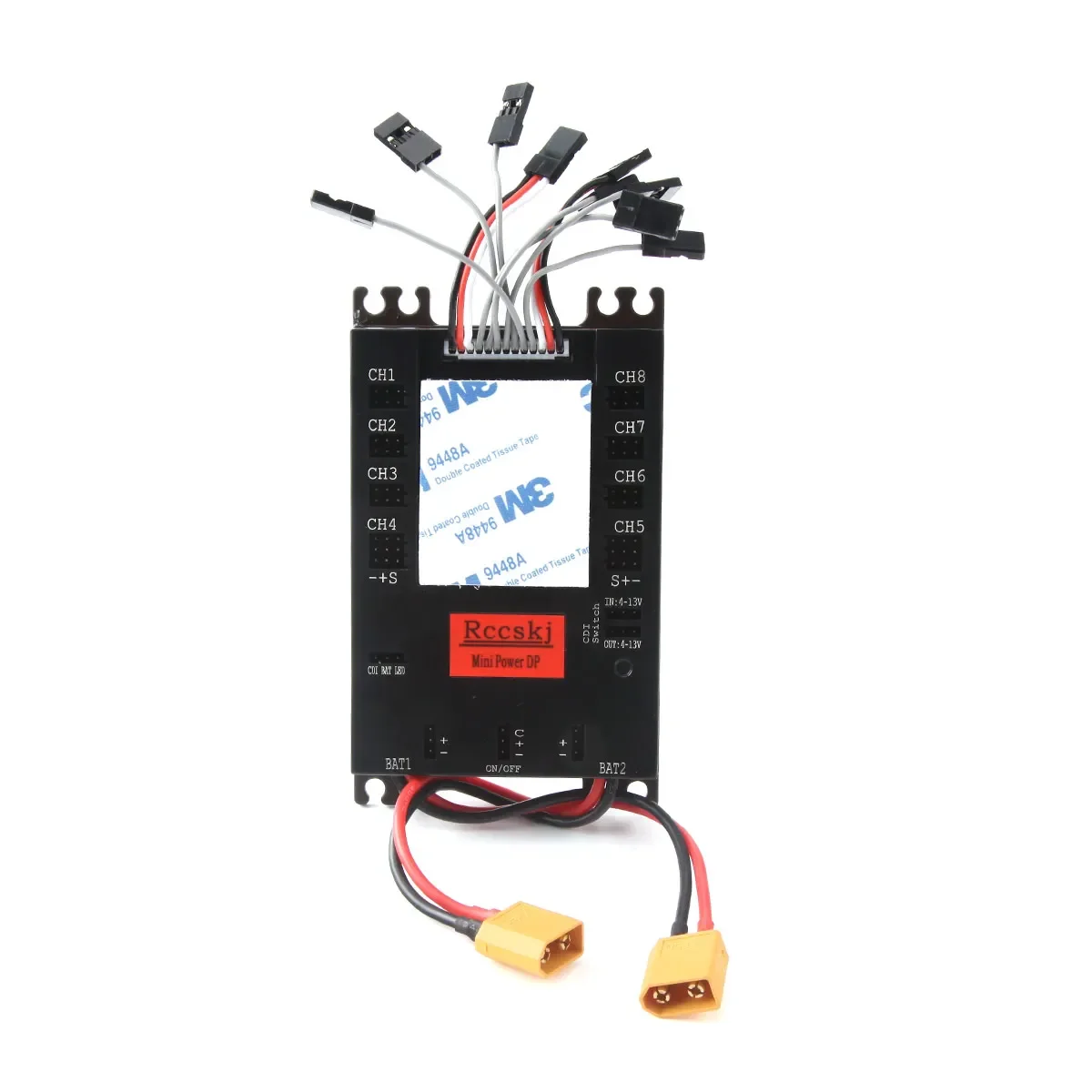 Power Mini 2102# DP Servo Section Board Integrated CDI Remote Cut off For Gas Fixed Wing Plane Servo Power Distributorv