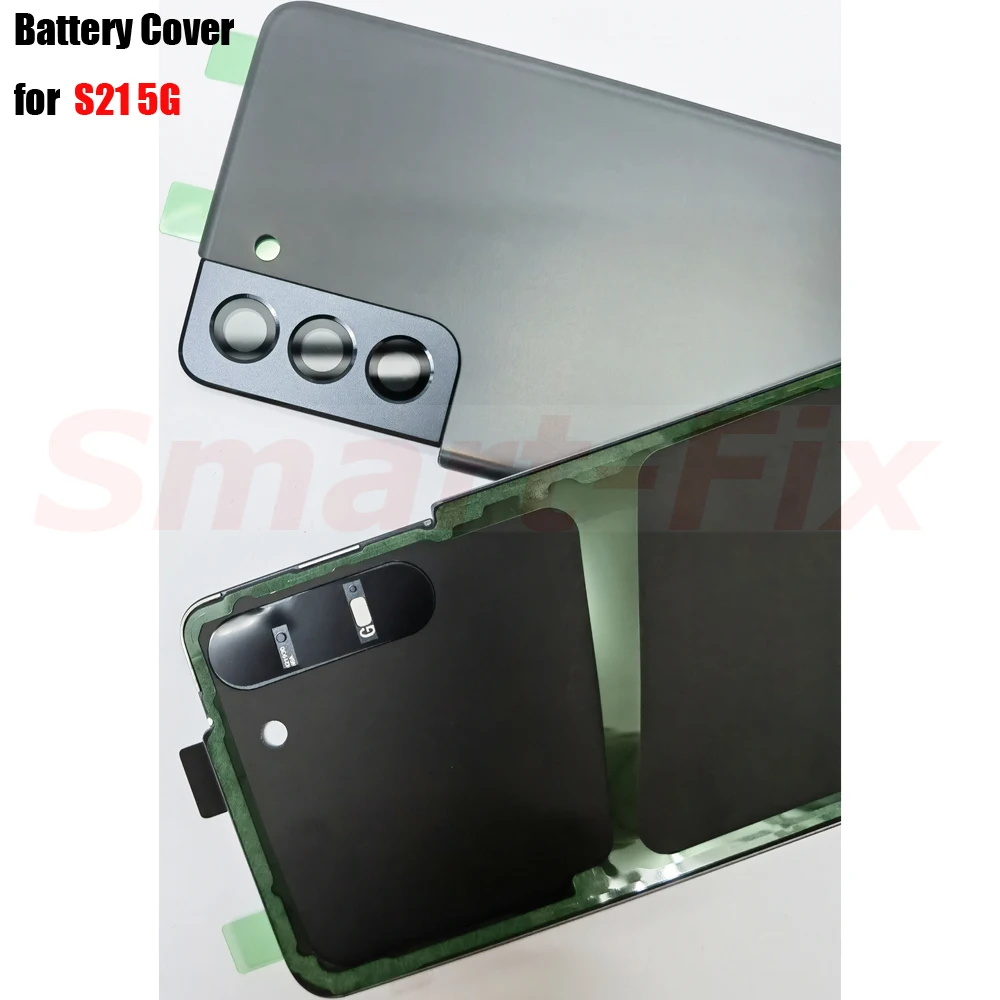 OEM(New) Replacement Back Battery Cover Case For SAM-S21 5G Rear Door Housing Back Panel With Camera Frame&Lens and Adhesive