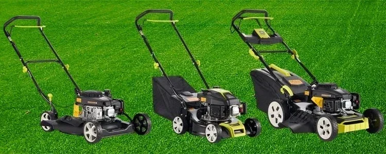 159cc Petrol Walk Behind Self Propelled Lawn Mower