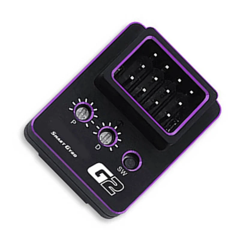 BAAY G2 نظام مزدوج مساعد الانجراف جيروسكوب السيارة 8.4 فولت الجهد العالي مناسبة ل 1/10 RC التحكم عن بعد الانجراف سيارة الألومنيوم D