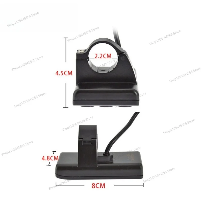For mountain bike modification accessories LCD-S866 moped scooter intelligent LCD meter waterproof connector