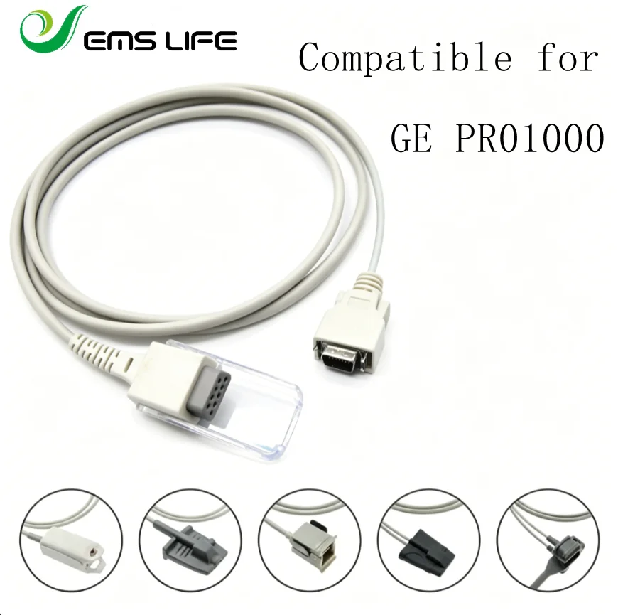 EMSLIFE 0109 SPO2 sensor compatible GE PRO1000 M*asimo module
