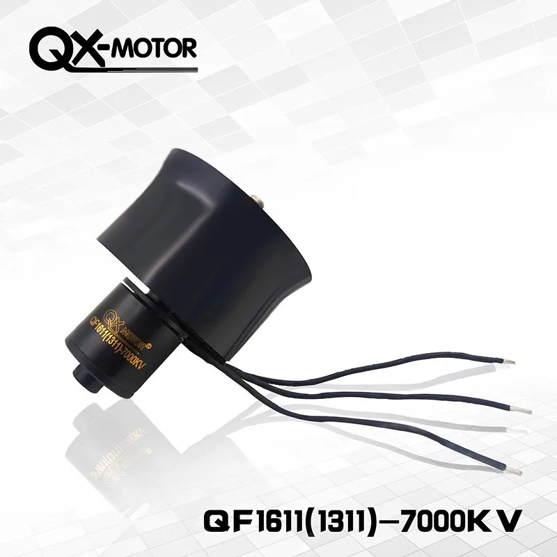 30mm 6 ostrza wentylator kanałowy EDF QF1611 5000KV 6000KV 7000KV 14000KV Metal bezszczotkowy silnik QX-MOTOR dla majsterkowiczów RC samolot stałe