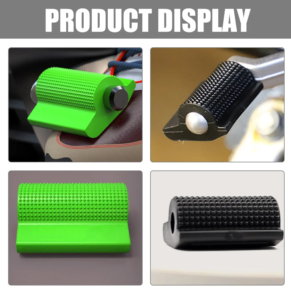 

4Pcs Weather Resistant Motorcycle Shifter Cover Easy Install Gear Lever Protector Shoe Guard Motorcycle Shifter Cover