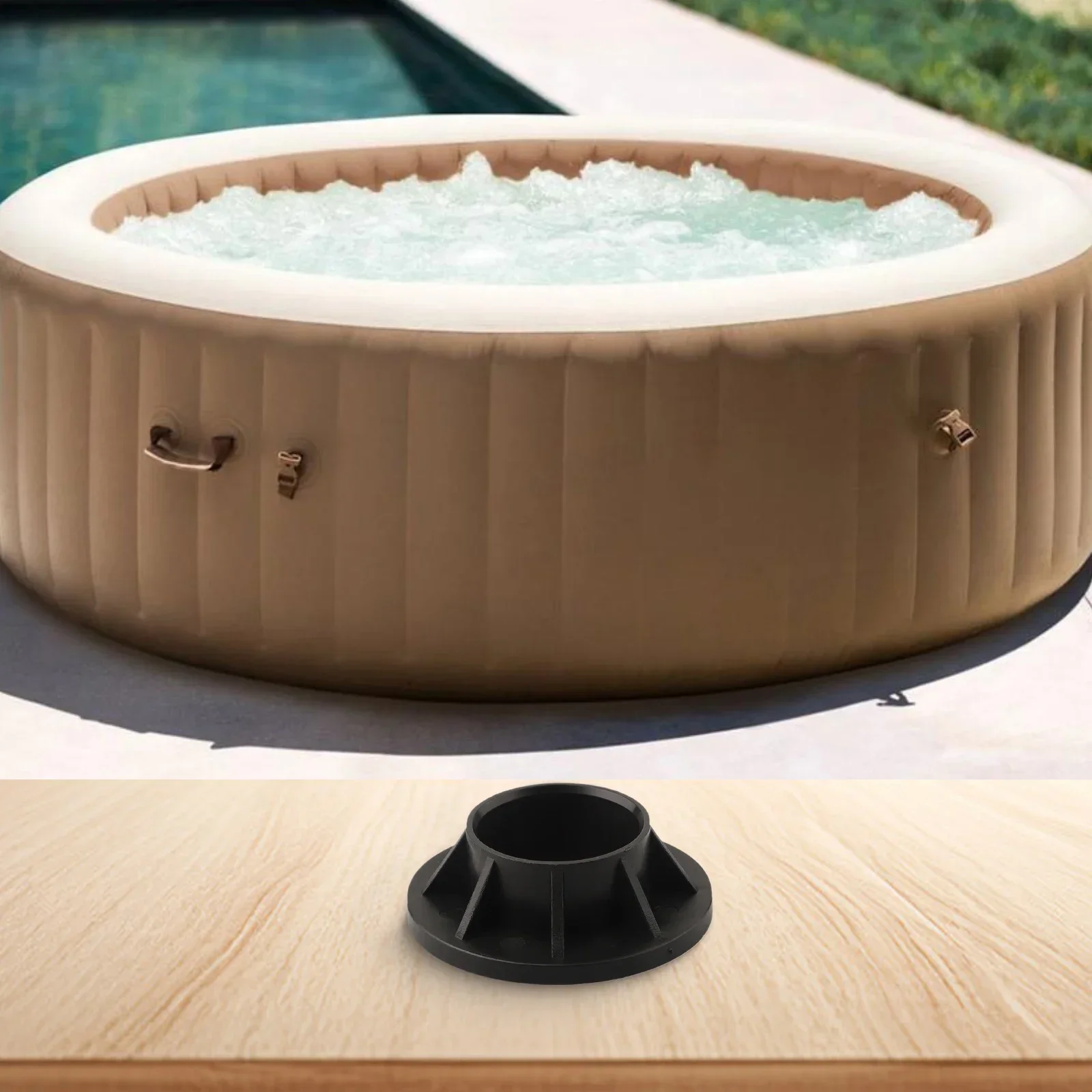 Leg Cap for Small Rectangular For Intex Pools Fits 10ft x 30in 12ft x 33in 12ft x 36in Models Plastic Material