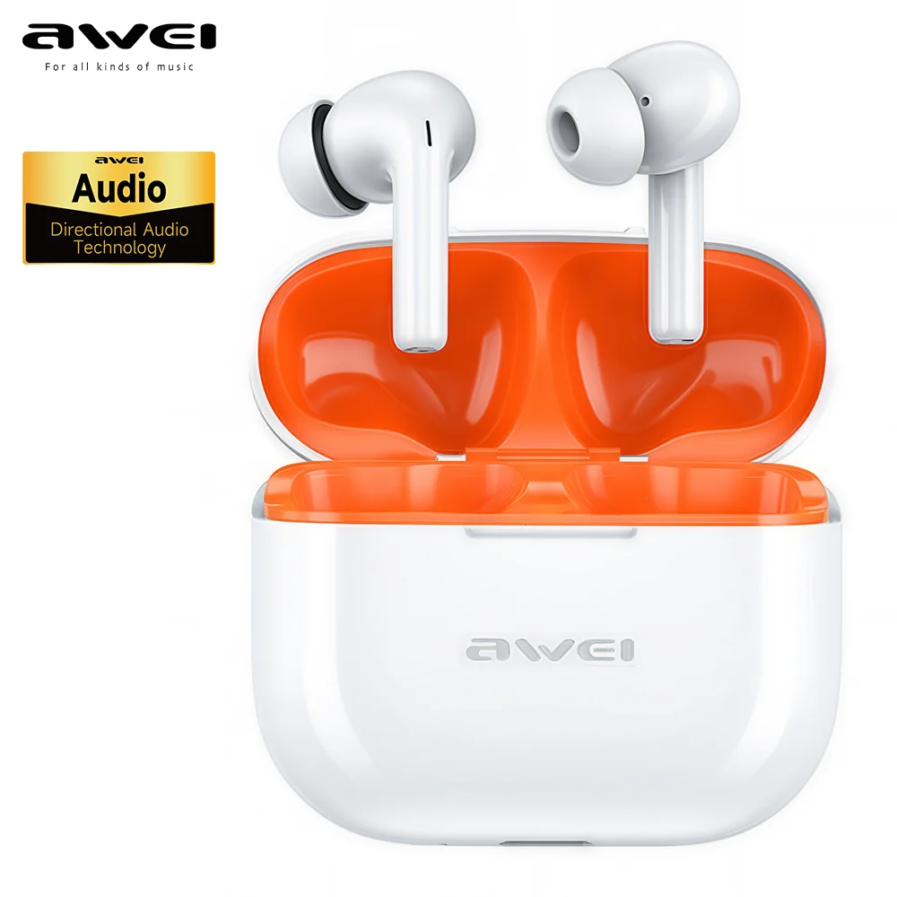

Awei T1 Pro TWS Wireless Earbuds Bluetooth 5.3 Earphone Deep Bass Earphones Sport Hifi Stereo With Mic IPX6 Waterproof Headset