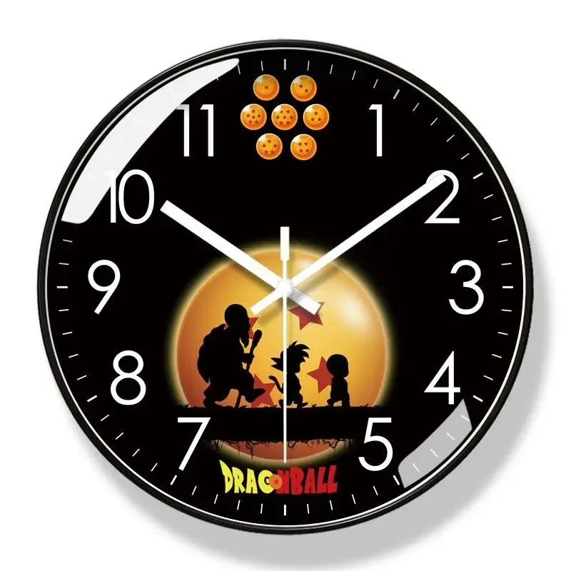 ドラゴンボール ウォールクロック Two-dimensional Anime Cartoon Dragon Ball Goku Super Silent Clock