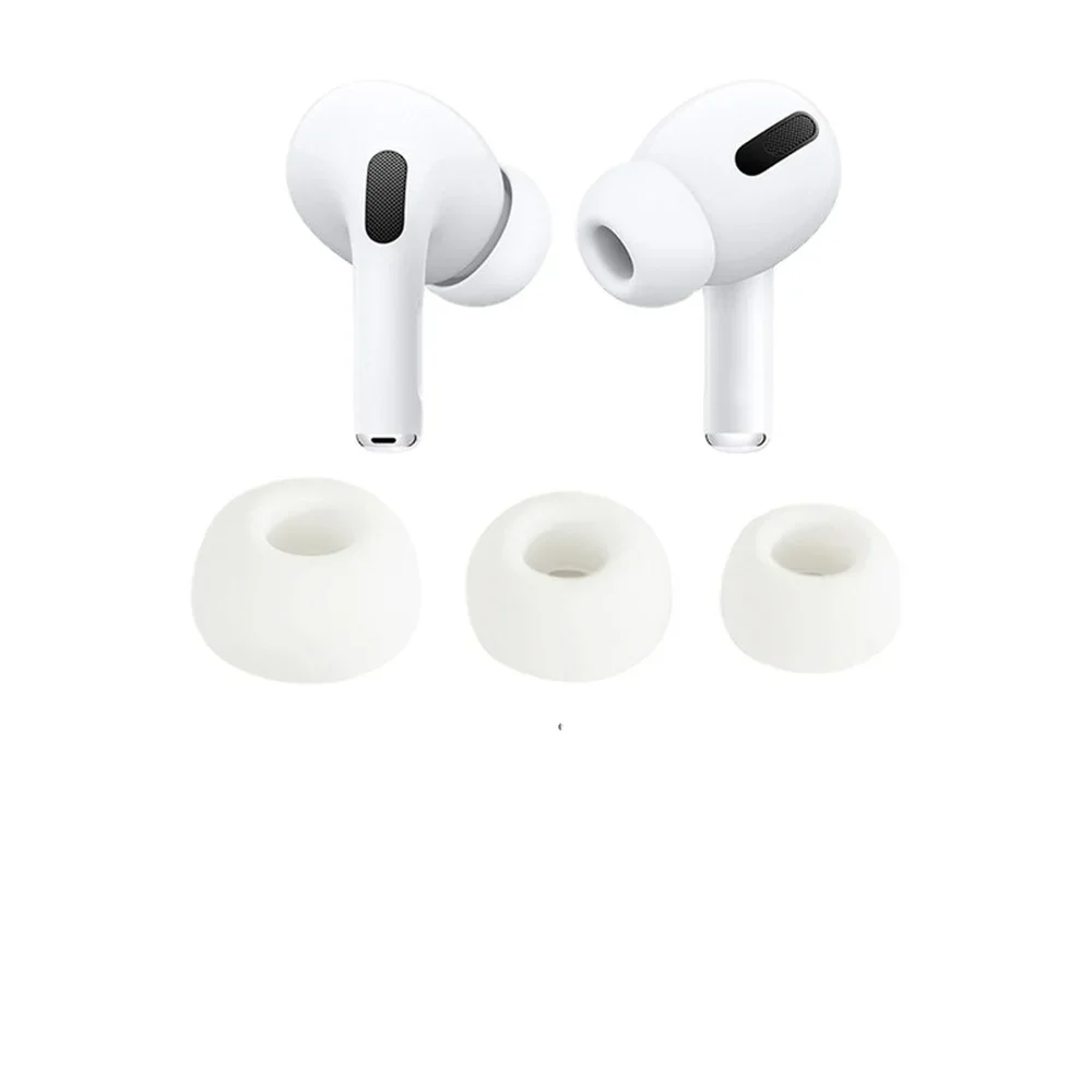 Ivinxy 6pcs for Apple Airpods Pro for Airpods 3 Silicone In-Ear Earphone Covers Cap Replacement Earbud Bud Tips Earbuds