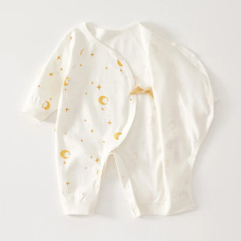 ZOETOPKID Romper Infant Long Sleeved Bodysuit Clothes Soft Pure Cotton Newborn Jumpsuit Boys Girls Kids Onesie Pajamas Outfits - view 2