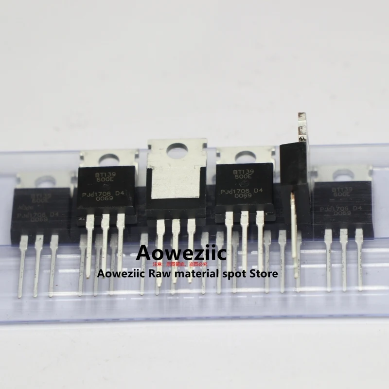 Aoweziic 2017+ 100% New Imported Original BT137-800E  BT138-800E  BT139-600E  BT139-800E TO-220  Transistor  BT137  BT138  BT139