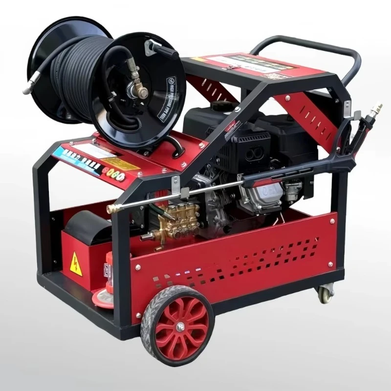 Fuel Saving Diesel Industrial Pipeline Cleaner High Pressure Sewer Dredger for Large Caliber Pipes