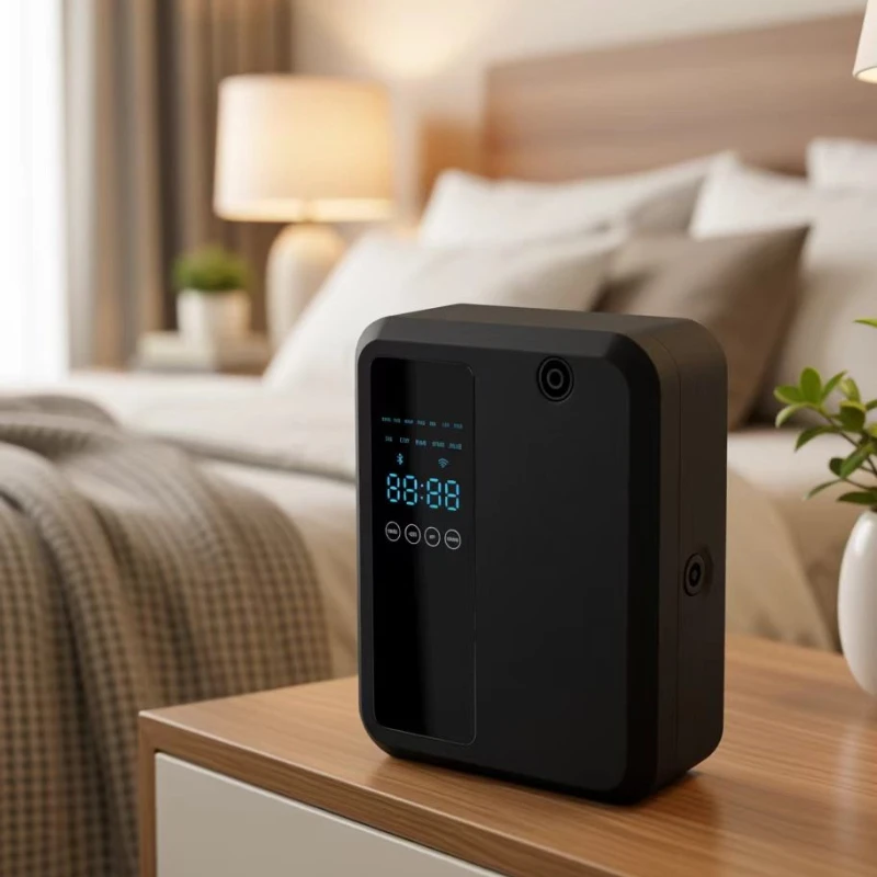 Obrázek 3: 500ml chytrý vůní difusor s app ovládání - WIFI & Bluetooth waterless pach difusor pro domácí, úřad, hotel - programovatelná