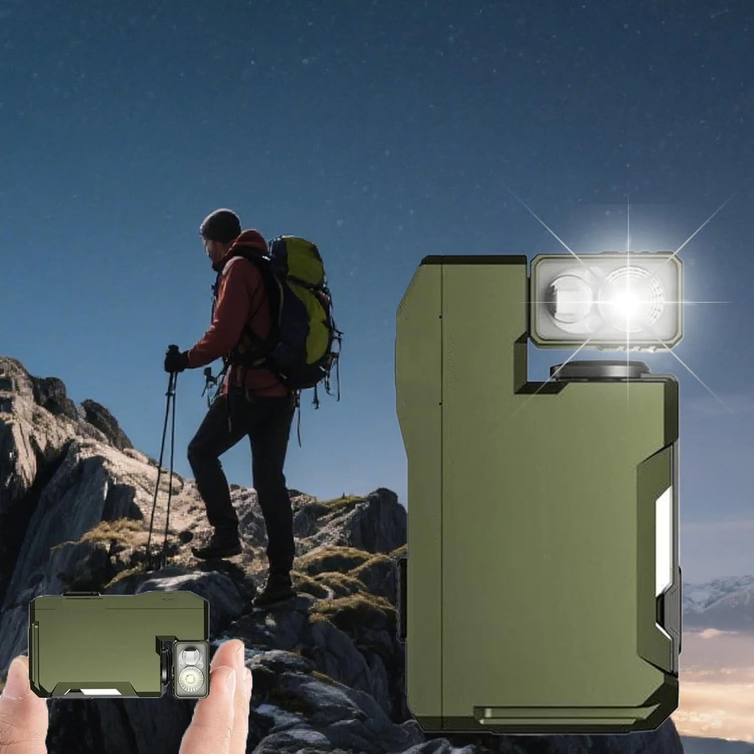 

G5 EDC Flashlight 400Lumens Portable Pocket Mini Light Waterproof Torch 180° Rotating Head For Outdoor Camping Emergency Lamp