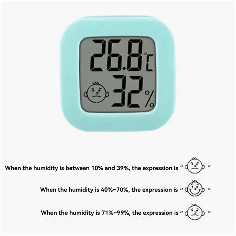 

A70P Мини-электронный термометр для лица, домашний офисный ЖК-термометр, двухсторонняя лента