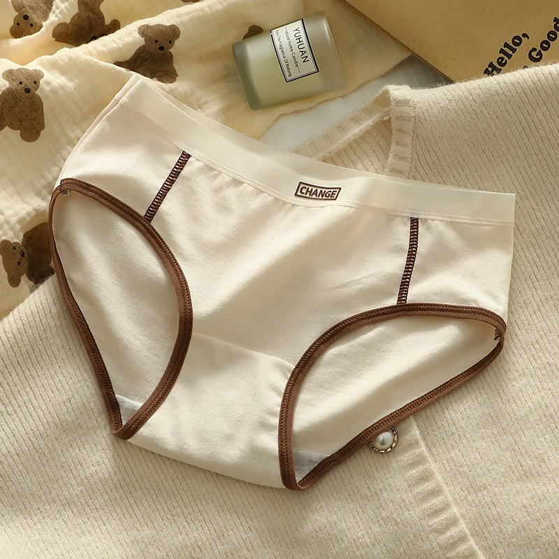 

4pcs Mid-rise Women's Panties Comfortable Hip-covering Lingerie Soft Ice Silk Traceless Sexy Underpanties Woman Briefs Underwear