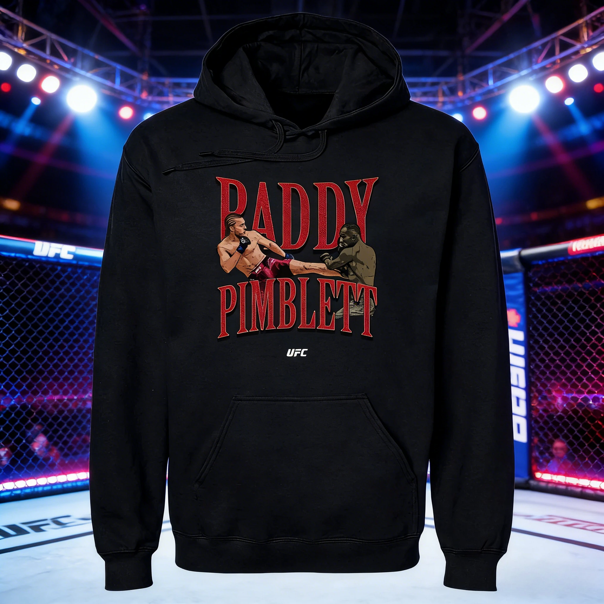 

Осень/зима 2026, UFC Paddy Pimblett, боевая толстовка с рисунком, женская модная свободная повседневная хлопковая теплая толстовка, пальто унисекс