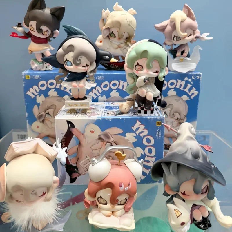 

Genuine Toptoy Moonin Fading Series Blind Box Figure Toys Mystery Box Kawaii Model Ornament Trendy Toy Surprise Birthday Gift
