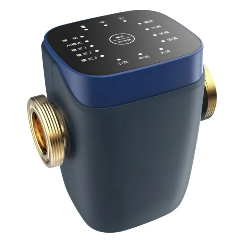 Artificial intelligence leak detector, automatic shut-off valve, ultrasonic sensor durable, suitable for steel pipes in the home