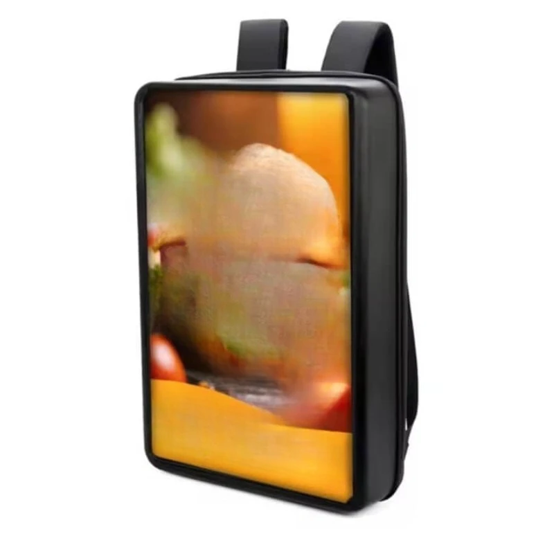 

21.5-Inch Waterproof Android LCD Backpack Walking Advertising Billboard Battery Powered Digital Signage
