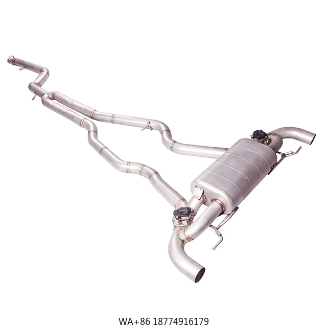 

M240i G42 3.0T Exhaust System Steel Stainless Muffler with Electronic Valve & Remote Control for Automobile Use