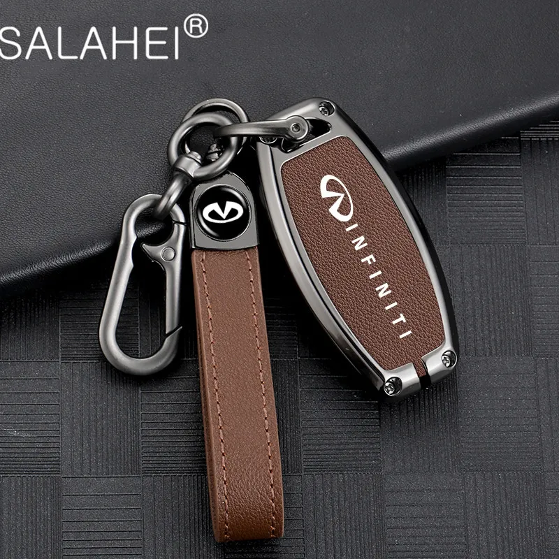 Car Key Fob Case Cover For Infiniti G25 G35 G37 Q40 Q50 Q60 Q70 Q80 QX50 QX56 QX60 QX70 QX80 EX35 FX35 FX45 M35 M37 M45 M56 JX35 view 6