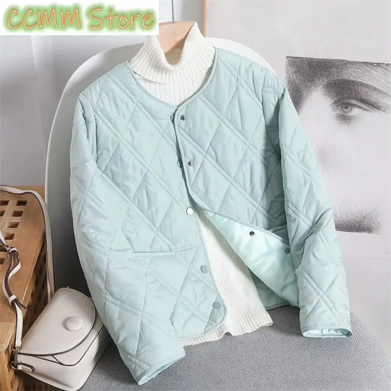 New Spring Autumn Down Jacket Women Parkas Short Eider Warm Cotton Padded Coat Ladies Korean Outerwear Light Female Outcoat