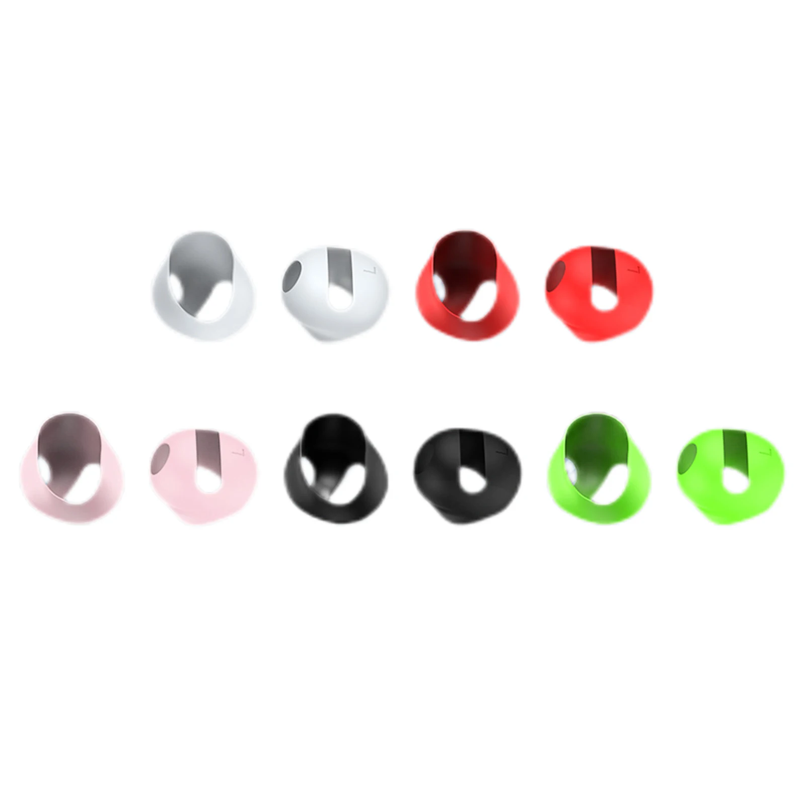 Earphones Silicone Ear Caps For Beat Fit Pro 5 Pairs Replacement Silicone Eartips Dustproof Soft Silicone Ear Pads Cushion