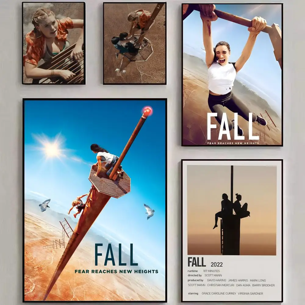 Movie F-Fall Poster Wall art print art suitable for living room bedroom bar parlor home decor gift