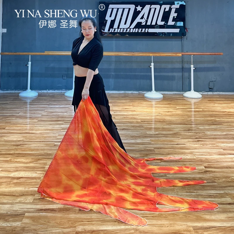 Klassische Bühnenaufführungskleidung, Flammenflagge, bunter Schal, Lobflagge, Sporttreffen, Anbetungsflagge, Hersteller im Großhandel