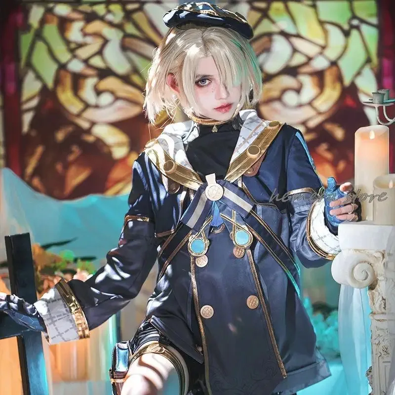 新しいスキン-freminet-cos-男性夢見る衣装ゲームアニメパーティーフォンテーヌ制服ハロウィンプレイ役割服服新しいスキン