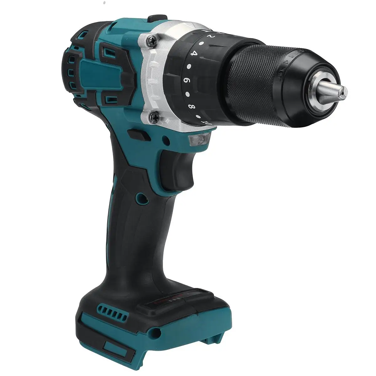 3 in 1 13mm Brushless Electric Impact Drill Hammer 2 Speed Cordless Screwdriver 20+3 Torque Power Tool for Makita 18V Battery