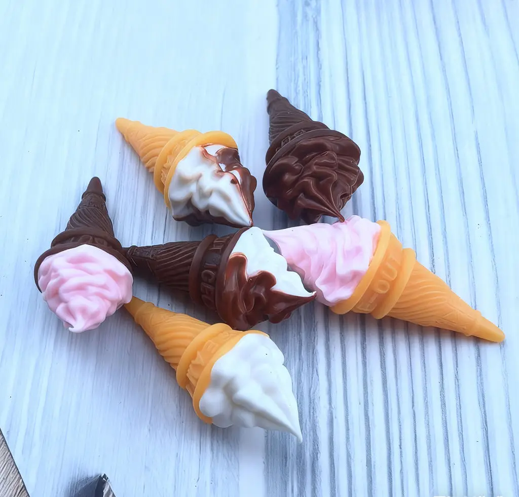 

15picecs Hot Sale 1:12 Dollhouse BJD Accessories - DIY Scene Model Miniature Food Toy Realistic Mini Ice Cream for Pretend Play