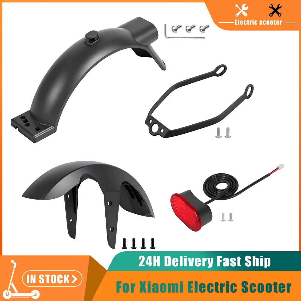 

Front Or Rear Fender Accessories for Xiaomi 5 Electric Scooter Support Tailligh Wheel Proof Protection For Mi5 Kickscooter Parts